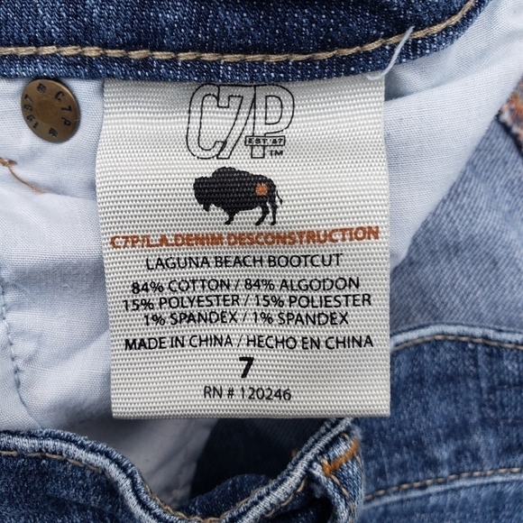 C&P A Chip and Pepper Production Jeans - Picture 5 of 6